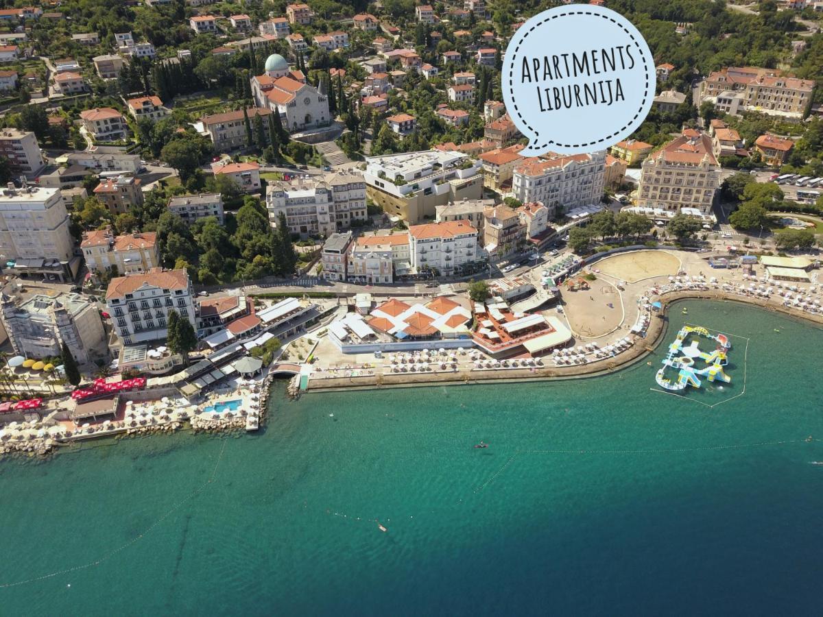 Apartments Liburnija Opatija Exterior foto