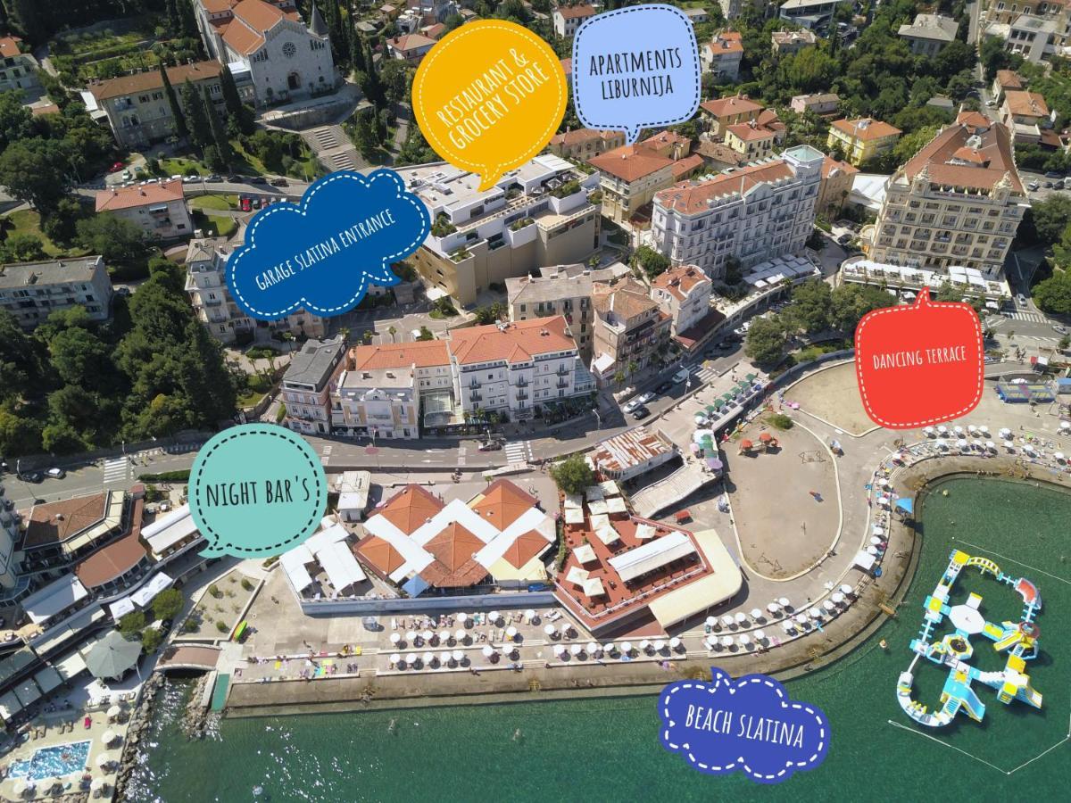 Apartments Liburnija Opatija Exterior foto